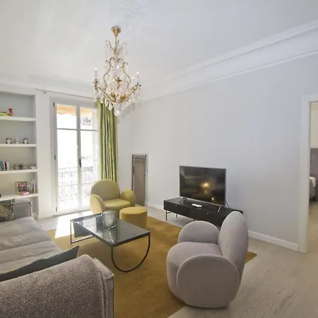 Luxury With Sea View Next To Negresco Lägenhet *